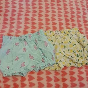 Baby gap shorts lot 6-12m